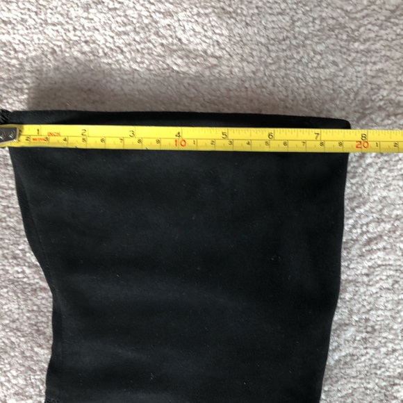 Barely Worn Brian Atwood Black Suede Over The Knee Boots - Picture 6 of 7